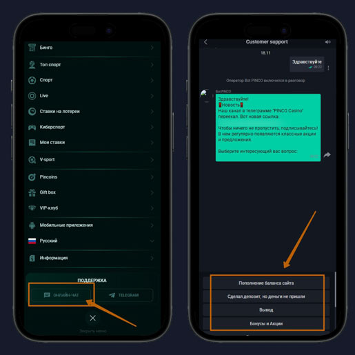 Чат на сайте