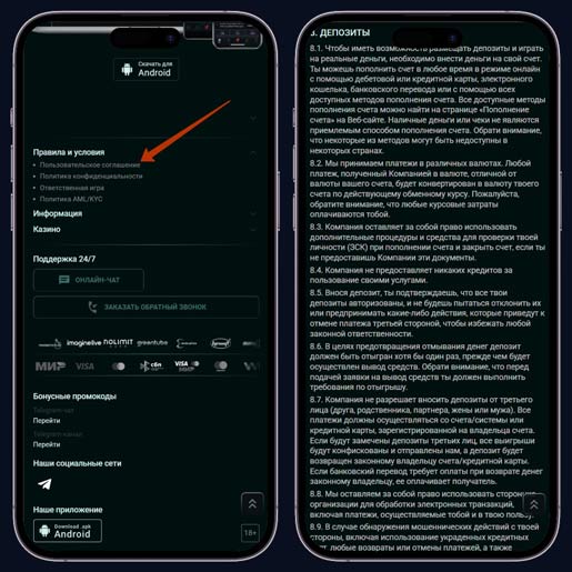 Пользовательское соглашение
